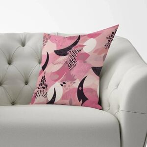 WRT Ltd - Abstract Pink Moon Pattern Cushions WRT Ltd - Abstract Pink Moon Pattern Cushions