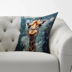 WRT Ltd - Splashart Giraffe - 33x48 cm - Giraffe face print - Cushion WRT Ltd - Splashart Giraffe - 33x48 cm - Giraffe face print - Cushion