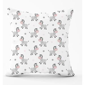 WRT Ltd - Cute Hand Drawn Zebra - Zebra - Outdoor Cushion WRT Ltd - Cute Hand Drawn Zebra - Zebra - Outdoor Cushion