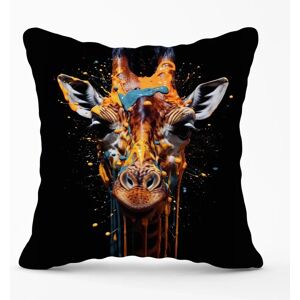 WRT Ltd - Giraffe Face Splashart - 45cm - Outdoor cushion WRT Ltd - Giraffe Face Splashart - 45cm - Outdoor cushion