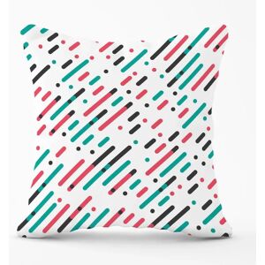 WRT Ltd - Overlapping Diagonal Lines - 60cm - Outdoor Cushion WRT Ltd - Overlapping Diagonal Lines - 60cm - Outdoor Cushion