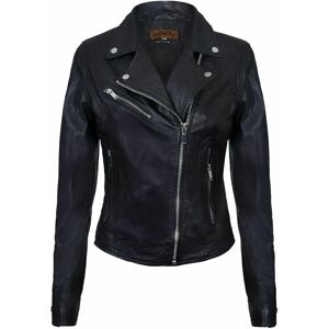 Infinity Leather Brando Biker Jacket - Black - Size 8 UK Infinity Leather Brando Biker Jacket - Black - Size 8 UK