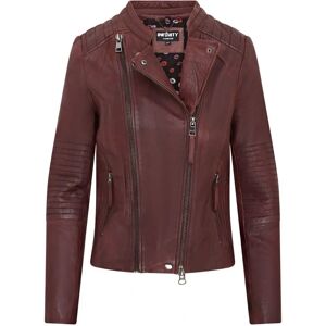 Infinity Leather Modèle Bourgogne - Veste de moto en cuir - Publicité Infinity Leather Modèle Bourgogne - Veste de moto en cuir - Publicité