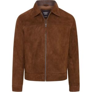 Infinity Leather Bryne Bruin Retro Suède Bikerjas - Leren Bikerjacke Infinity Leather Bryne Bruin Retro Suède Bikerjas - Leren Bikerjacke