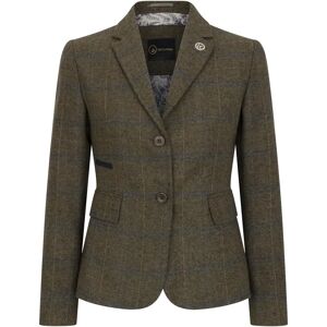 Truclothing Women's Olive Tailored Fit Tweed Blazer - Blazer Truclothing Women's Olive Tailored Fit Tweed Blazer - Blazer