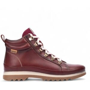 Pikolinos Vigo Women's Red Leather Ankle Trainers - Ankle Trainers Pikolinos Vigo Women's Red Leather Ankle Trainers - Ankle Trainers