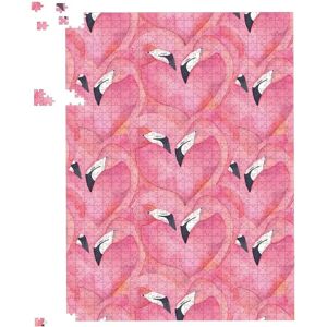 WRT Ltd - Watercolour Flamingo Hearts - Jigsaw Puzzle WRT Ltd - Watercolour Flamingo Hearts - Jigsaw Puzzle
