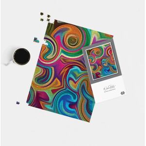 WRT Ltd - Colourful Wave Pattern - 500 Piece - Jigsaw Puzzle WRT Ltd - Colourful Wave Pattern - 500 Piece - Jigsaw Puzzle