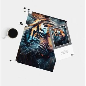 WRT Ltd - Tiger Face Splashart - 500 Piece - Jigsaw Puzzle WRT Ltd - Tiger Face Splashart - 500 Piece - Jigsaw Puzzle