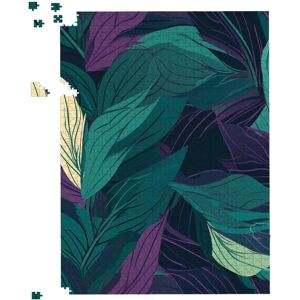 WRT Ltd - Green Purple Leaves - Tropical - 500pc - Puzzle WRT Ltd - Green Purple Leaves - Tropical - 500pc - Puzzle