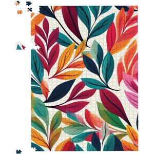 WRT Ltd - Bright Leaves Pattern - 500 Piece - 50 x 38 cm - Jigsaw Puzzle WRT Ltd - Bright Leaves Pattern - 500 Piece - 50 x 38 cm - Jigsaw Puzzle