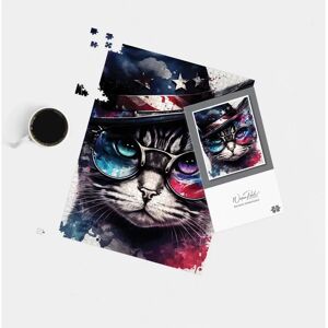 WRT Ltd American Shorthair Cat Face Splashart - 500 pieces - Puzzle WRT Ltd American Shorthair Cat Face Splashart - 500 pieces - Puzzle