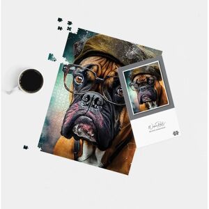 WRT Ltd - Boxer Dog Splashart - 500 Piece - Jigsaw Puzzle WRT Ltd - Boxer Dog Splashart - 500 Piece - Jigsaw Puzzle