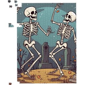 WRT Ltd - Dancing Skeletons In A Graveyard - 1000pc WRT Ltd - Dancing Skeletons In A Graveyard - 1000pc