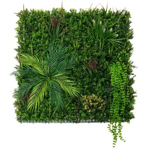 MonsterShop Alina 100cm x 100cm Artificial Plant Wall Tiles - UV Resistant, Weatherproof, Easy Install MonsterShop Alina 100cm x 100cm Artificial Plant Wall Tiles - UV Resistant, Weatherproof, Easy Install