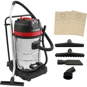 MonsterShop Industrial Vacuum Cleaner - 80L Wet & Dry - Heavy Duty 3000W MonsterShop Industrial Vacuum Cleaner - 80L Wet & Dry - Heavy Duty 3000W