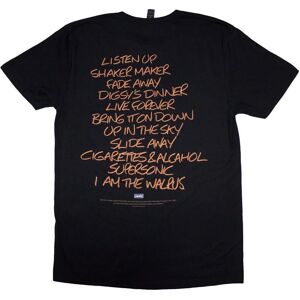 Oasis Definitely Maybe AAA Setlist Black XL - T-Shirt Oasis Definitely Maybe AAA Setlist Black XL - T-Shirt