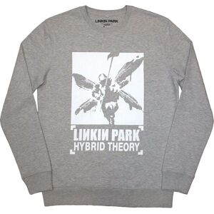 Linkin Park Soldier Hybrid Theory Sweatshirt - Unisex Grey M Linkin Park Soldier Hybrid Theory Sweatshirt - Unisex Grey M