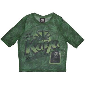Bob Marley Kaya Mesh Crop Top - Green - Crop Top Bob Marley Kaya Mesh Crop Top - Green - Crop Top