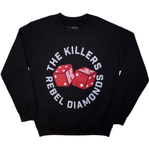The Killers Unisex Sweatshirt Tour '24 Rebel Diamonds Svart The Killers Unisex Sweatshirt Tour '24 Rebel Diamonds Svart