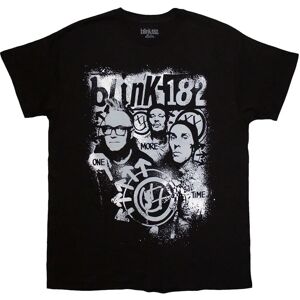 Blink-182 One More Time Spray Paint Black T-Shirt - T-Shirt Blink-182 One More Time Spray Paint Black T-Shirt - T-Shirt
