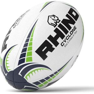 Rhino Cyclone Rugby Ball - Size 4 / Blue - Rugby Ball Rhino Cyclone Rugby Ball - Size 4 / Blue - Rugby Ball