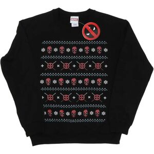 Marvel Deadpool Black Xmas Sweatshirt - Sweatshirt Marvel Deadpool Black Xmas Sweatshirt - Sweatshirt