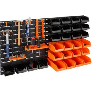 Gr8 Home - Pegboard Shelf - 44 Pcs - Storage Rack Gr8 Home - Pegboard Shelf - 44 Pcs - Storage Rack