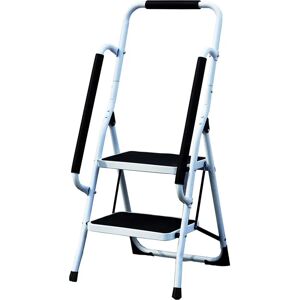 Gr8 Home 2 Step Ladder Folding Steel Non Slip Tread Home DIY - Ladder/Step Stool Gr8 Home 2 Step Ladder Folding Steel Non Slip Tread Home DIY - Ladder/Step Stool