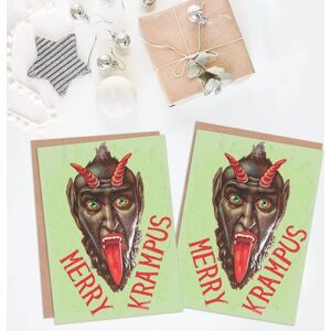 Artery8 - Christmas Cards Krampus Anti Santa - Pack of 6 Artery8 - Christmas Cards Krampus Anti Santa - Pack of 6