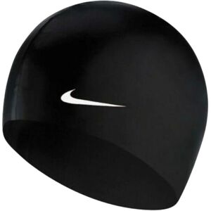 Bonnet de natation Nike noir/blanc - Résistant au chlore - Hypoallergénique - Durable - Taille unique - Publicité Bonnet de natation Nike noir/blanc - Résistant au chlore - Hypoallergénique - Durable - Taille unique - Publicité