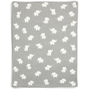Mamas and Papas Grey Knitted Elephant Blanket - Welcome to the World Mamas and Papas Grey Knitted Elephant Blanket - Welcome to the World