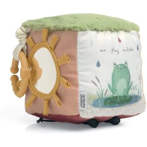 Mamas & Papas Baby/Toddler Soft Toy - Activity Cube - Grateful Garden, Multi Mamas & Papas Baby/Toddler Soft Toy - Activity Cube - Grateful Garden, Multi
