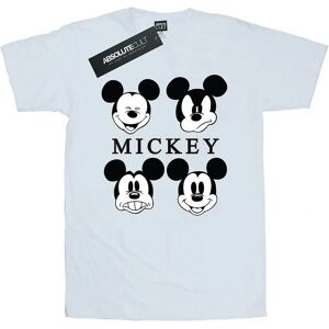 Disney Mickey Mouse Vier Koppen Katoenen T-Shirt - Lichtgrijs - XL Disney Mickey Mouse Vier Koppen Katoenen T-Shirt - Lichtgrijs - XL