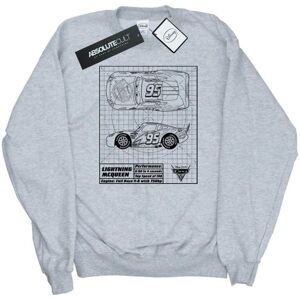 Disney Lightning McQueen Blueprint Sweatshirt - Sports Grey - Large Disney Lightning McQueen Blueprint Sweatshirt - Sports Grey - Large