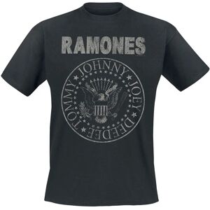 Ramones Hey Ho Let's Go T-Shirt - Kortærmet - Bomuld - Unisex - Regelmæssig pasform Ramones Hey Ho Let's Go T-Shirt - Kortærmet - Bomuld - Unisex - Regelmæssig pasform
