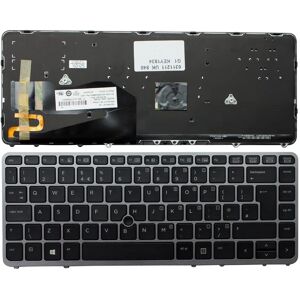 HP 762758-031 Silver Frame Backlit UK Laptop Keyboard HP 762758-031 Silver Frame Backlit UK Laptop Keyboard