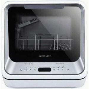 Cookology Compact Mini Portable Dishwasher - Silver - Countertop Use Cookology Compact Mini Portable Dishwasher - Silver - Countertop Use