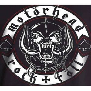 Motörhead S Black Biker Badge T-Shirt - T-Shirt Motörhead S Black Biker Badge T-Shirt - T-Shirt