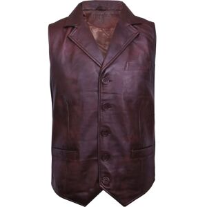 Infinity Leather Gilet pour Hommes Marron 3XL - Gilet - Publicité Infinity Leather Gilet pour Hommes Marron 3XL - Gilet - Publicité