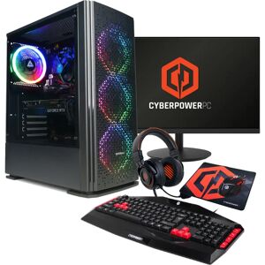 CyberpowerPC AO22220 AMD Ryzen 5 8GB DDR4-SSD NVIDIA RTX 3050 Desktop - Black CyberpowerPC AO22220 AMD Ryzen 5 8GB DDR4-SSD NVIDIA RTX 3050 Desktop - Black