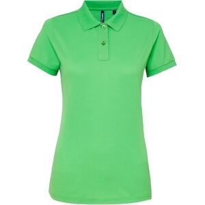 Asquith & Fox Korte mouwen polo in limoen - Performance mix Asquith & Fox Korte mouwen polo in limoen - Performance mix