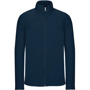 Kariban Mens Full Zip Microfleece Jacket - Lightweight, Large, Navy Kariban Mens Full Zip Microfleece Jacket - Lightweight, Large, Navy