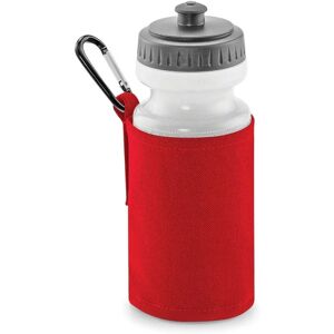 Quadra - Water Bottle and Fabric Sleeve Holder - Red - One Size - Water Bottle Set Quadra - Water Bottle and Fabric Sleeve Holder - Red - One Size - Water Bottle Set