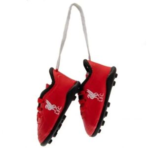 Porte-miroir de voiture officiel Liverpool FC - Bottines de football - Rouge/Noir - Accessoire sportif - Publicité Porte-miroir de voiture officiel Liverpool FC - Bottines de football - Rouge/Noir - Accessoire sportif - Publicité