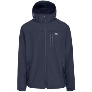 Trespass Men's Accelerator II Waterproof Softshell Jacket - Navy - Regular/32 - Jacket Trespass Men's Accelerator II Waterproof Softshell Jacket - Navy - Regular/32 - Jacket