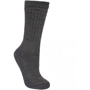 Trespass Stroller Merino Wool Hiking Socks - Black Marl - UK 4-7 Trespass Stroller Merino Wool Hiking Socks - Black Marl - UK 4-7