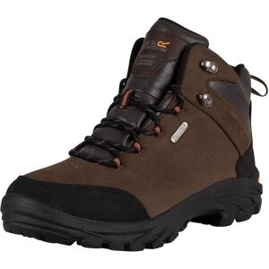 Regatta Mens Burrell Leather Isotex Waterproof Walking Boots - Peat - UK Size 8 Regatta Mens Burrell Leather Isotex Waterproof Walking Boots - Peat - UK Size 8