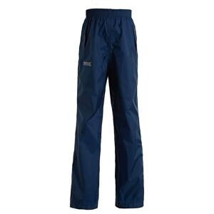 Regatta Boys & Girls Pack-It Waterproof Overtrousers - Midnight - 13 Years Regatta Boys & Girls Pack-It Waterproof Overtrousers - Midnight - 13 Years