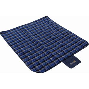Regatta Matio Checked Fold Away Picnic Blanket - Dark Denim - Size: ONE size Regatta Matio Checked Fold Away Picnic Blanket - Dark Denim - Size: ONE size
